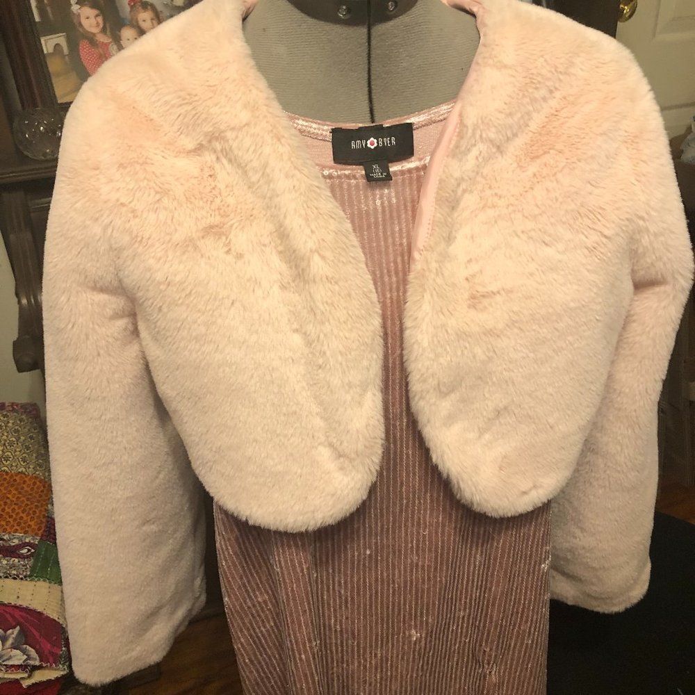 Amy Byer Pink Dress ; Size Girls 16
